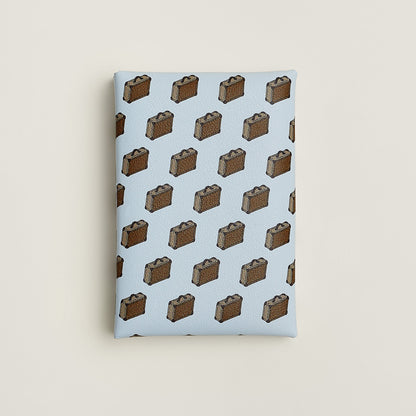  Hermes Calvi Duo Compact Card Holder Bleu Brume