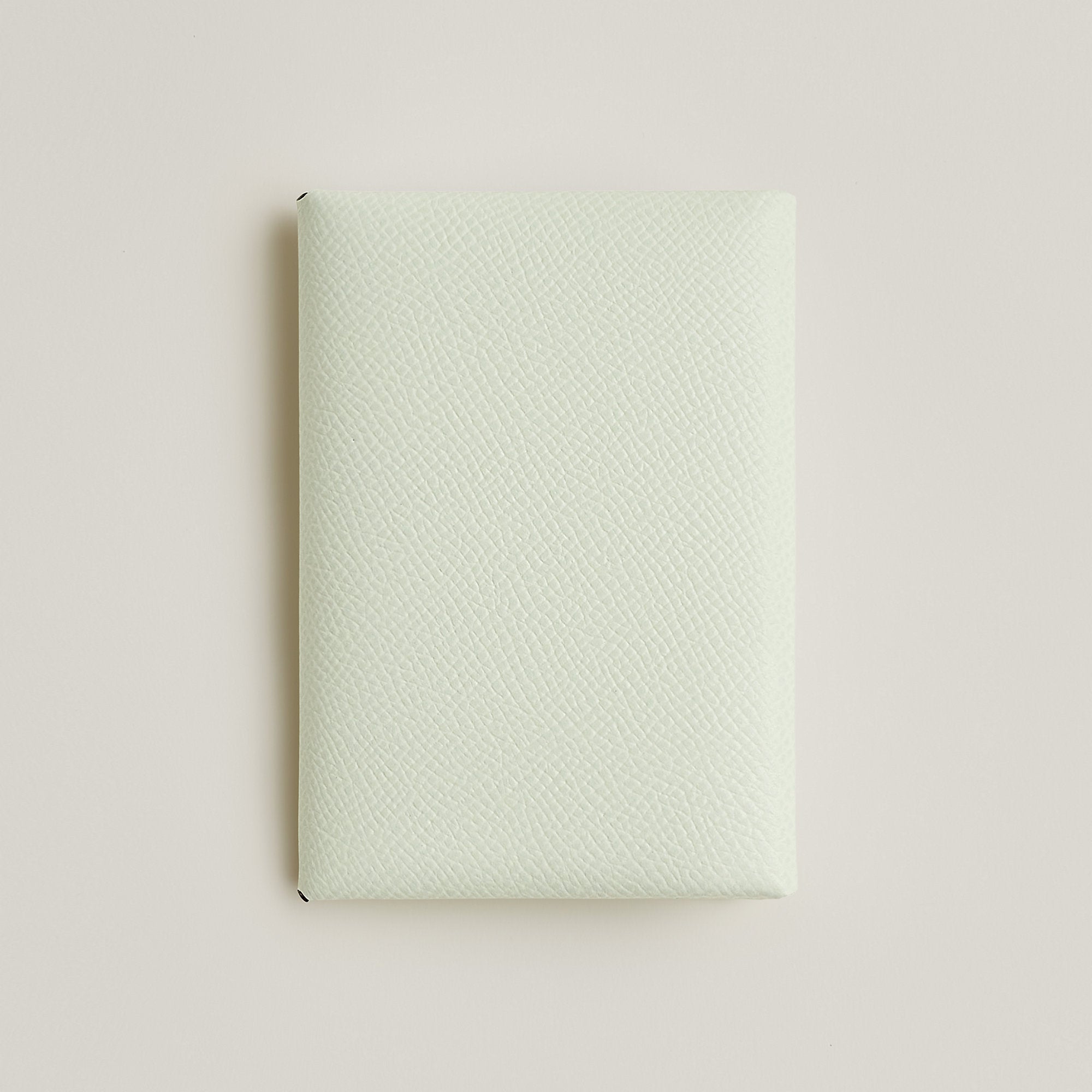  Hermes Calvi Duo Compact Verso Card Holder Vert Fizz