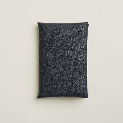  Hermes Calvi Verso Card Holder Menthe