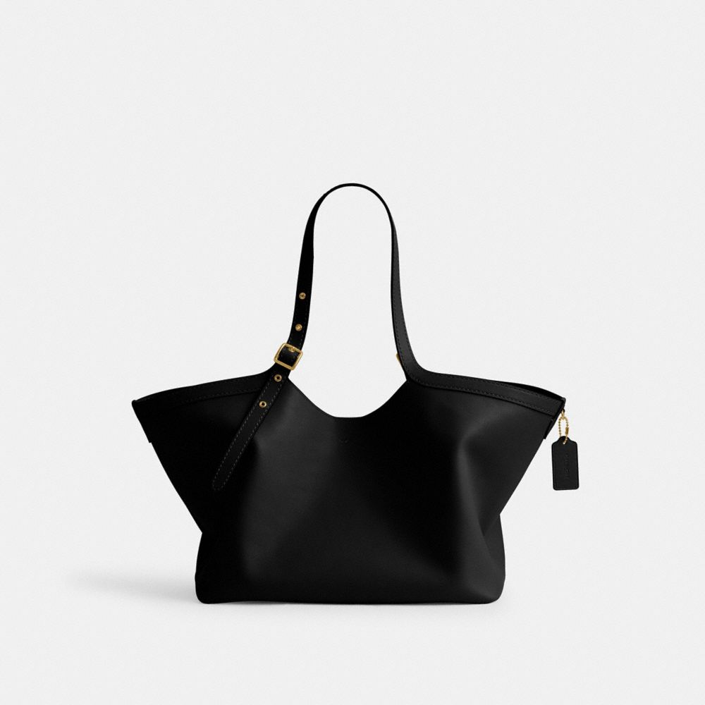 Coach Gramercy Tote Bag Brass Black