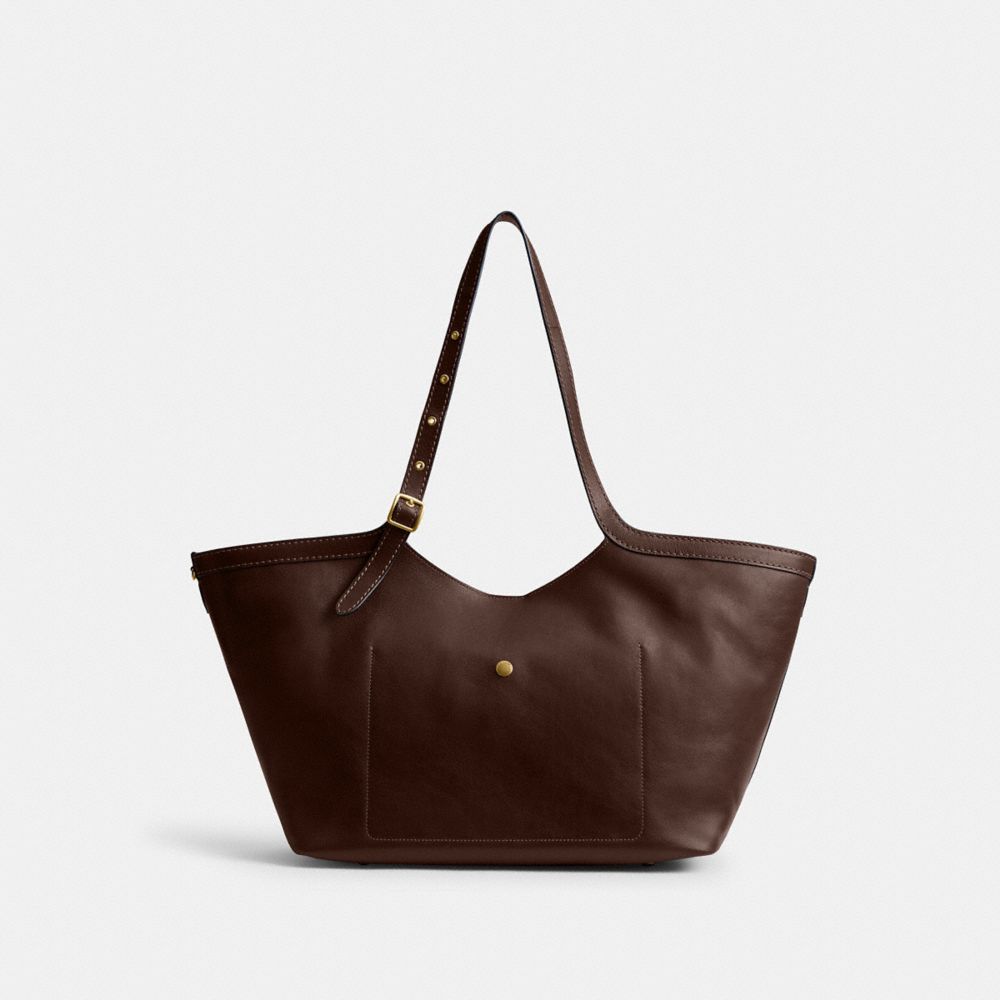 Coach Gramercy Tote Bag Brass Maple