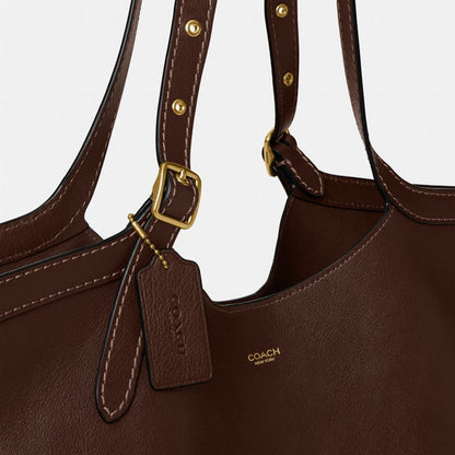 Coach Gramercy Tote Bag Brass Maple