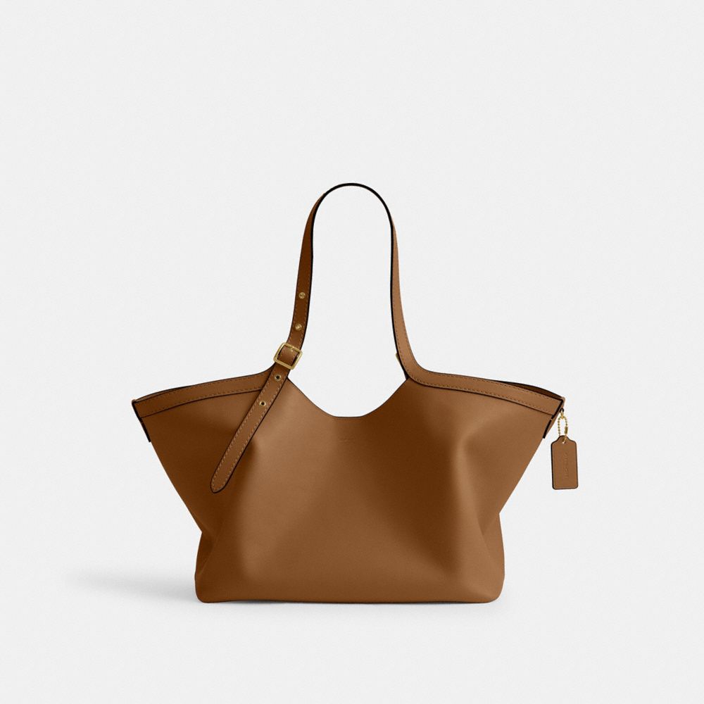 Coach Gramercy Tote Bag Brass Honey Brown