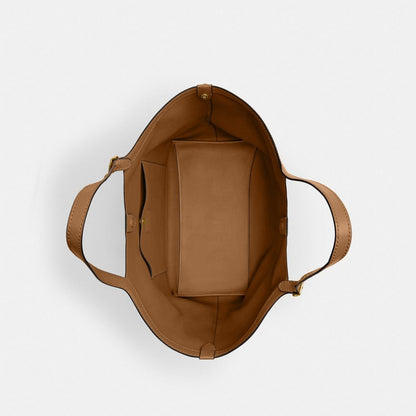 Coach Gramercy Tote Bag Brass Honey Brown