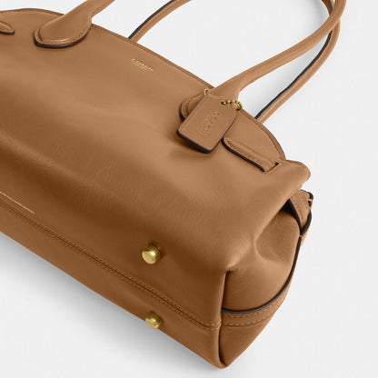 Coach Empire Carryall Bag 34 Brass Honey Brown