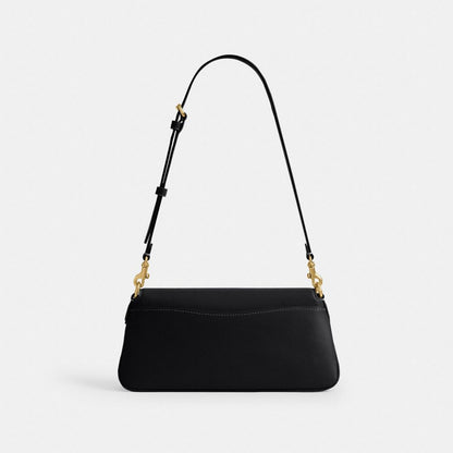 Coach Jet Shoulder Bag Brass Black