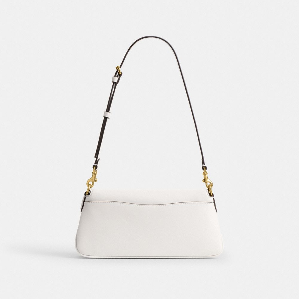 Coach Jet Shoulder Bag Brass Chalk