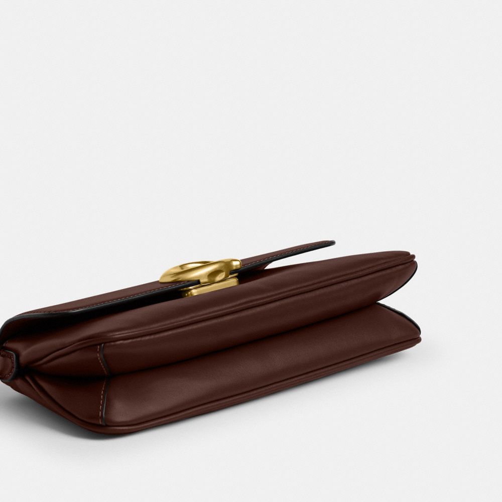 Coach Jet Shoulder Bag Brass Maple