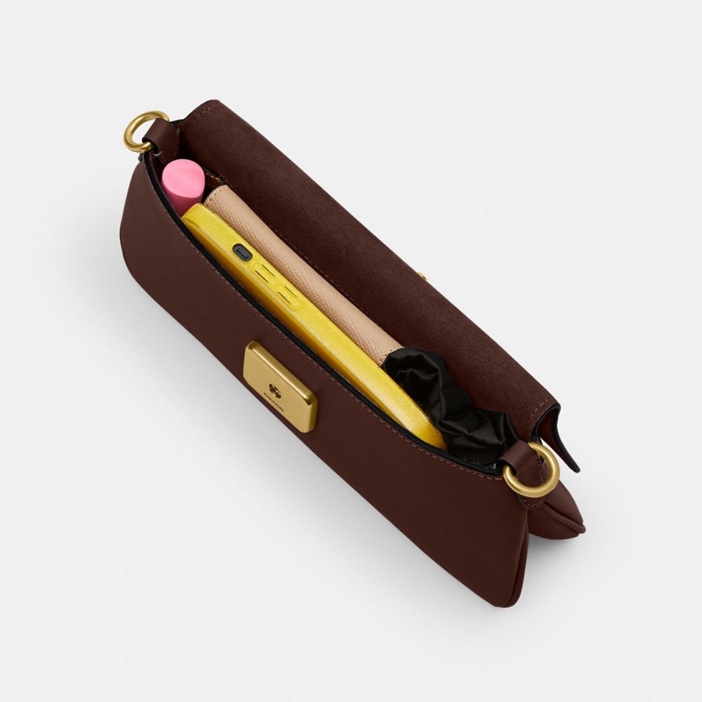 Coach Jet Shoulder Bag Brass Maple