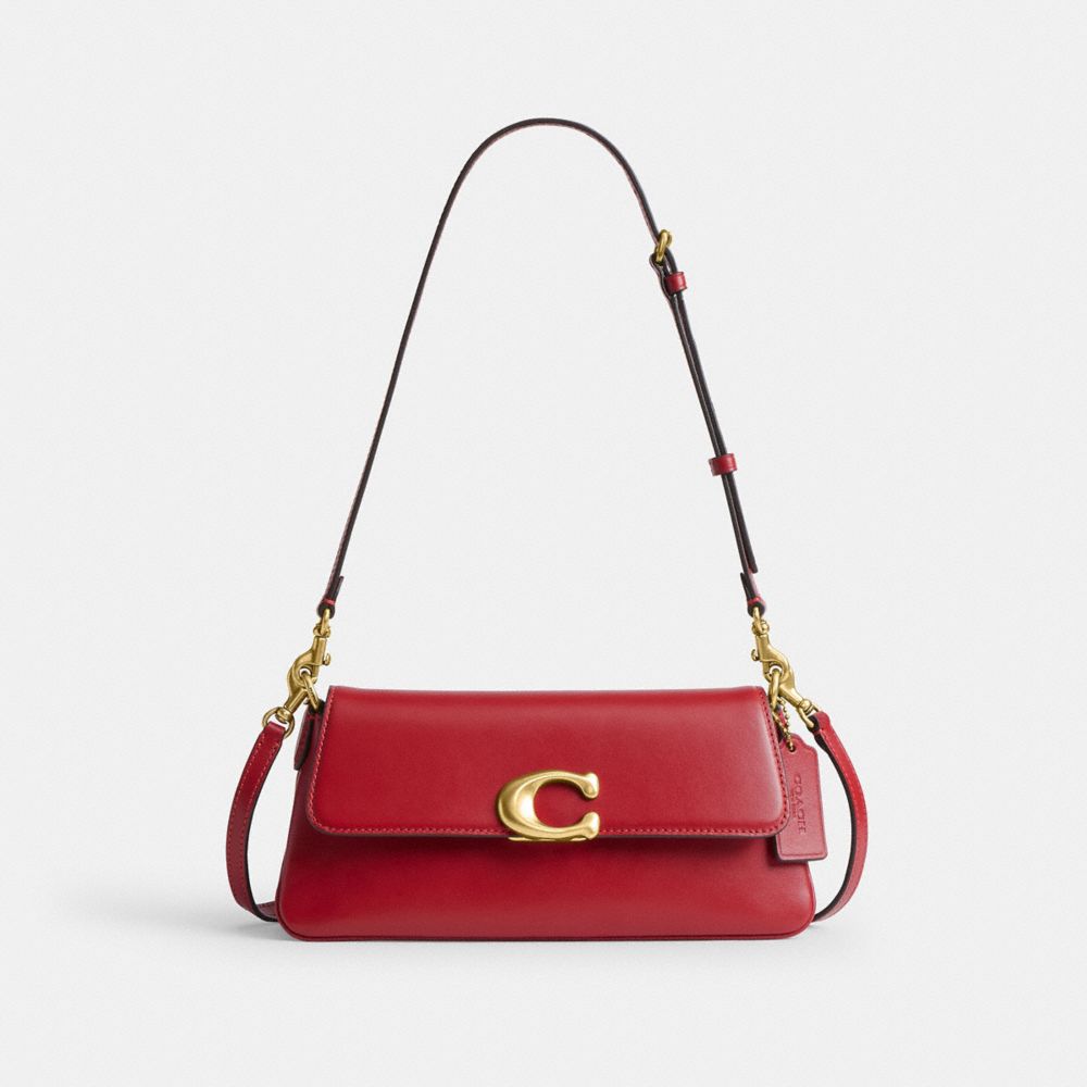 Coach Jet Shoulder Bag Brass/Poppy