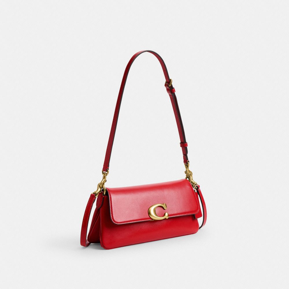 Coach Jet Shoulder Bag Brass/Poppy