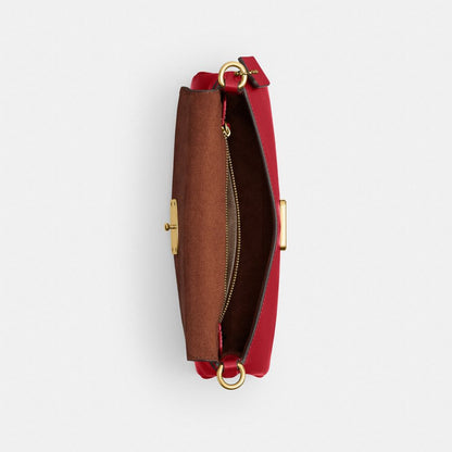 Coach Jet Shoulder Bag Brass/Poppy