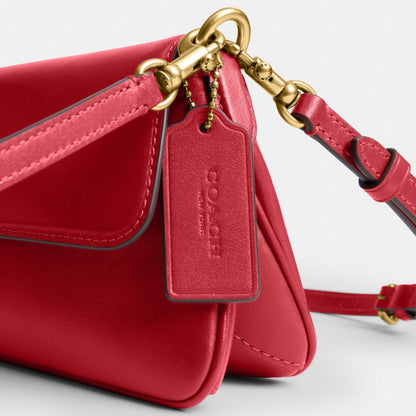 Coach Jet Shoulder Bag Brass/Poppy