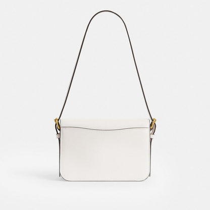 Coach Sage Shoulder Bag Brass Chalk