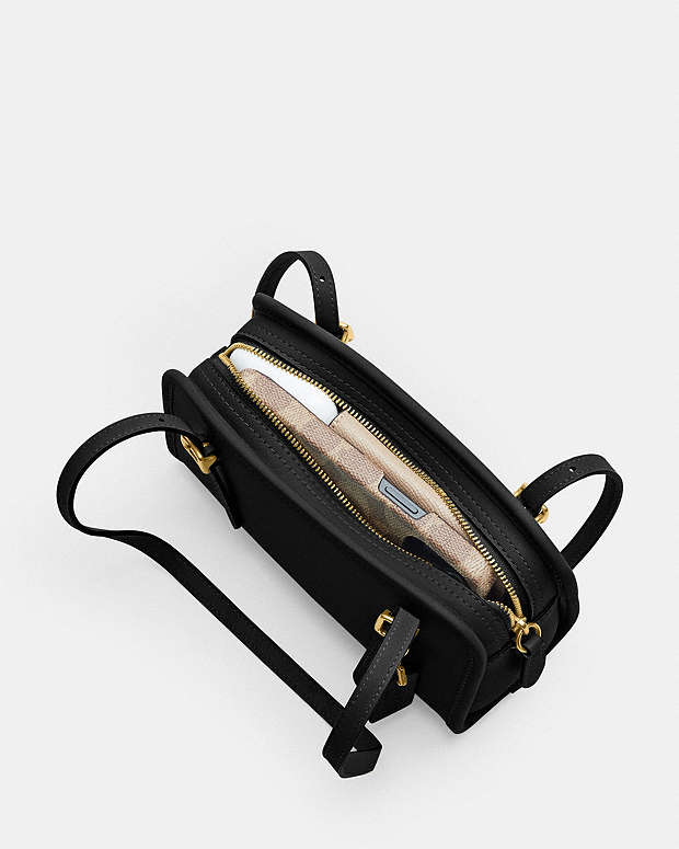 Swing Zip Bag 20 Brass-Black Brass-Black