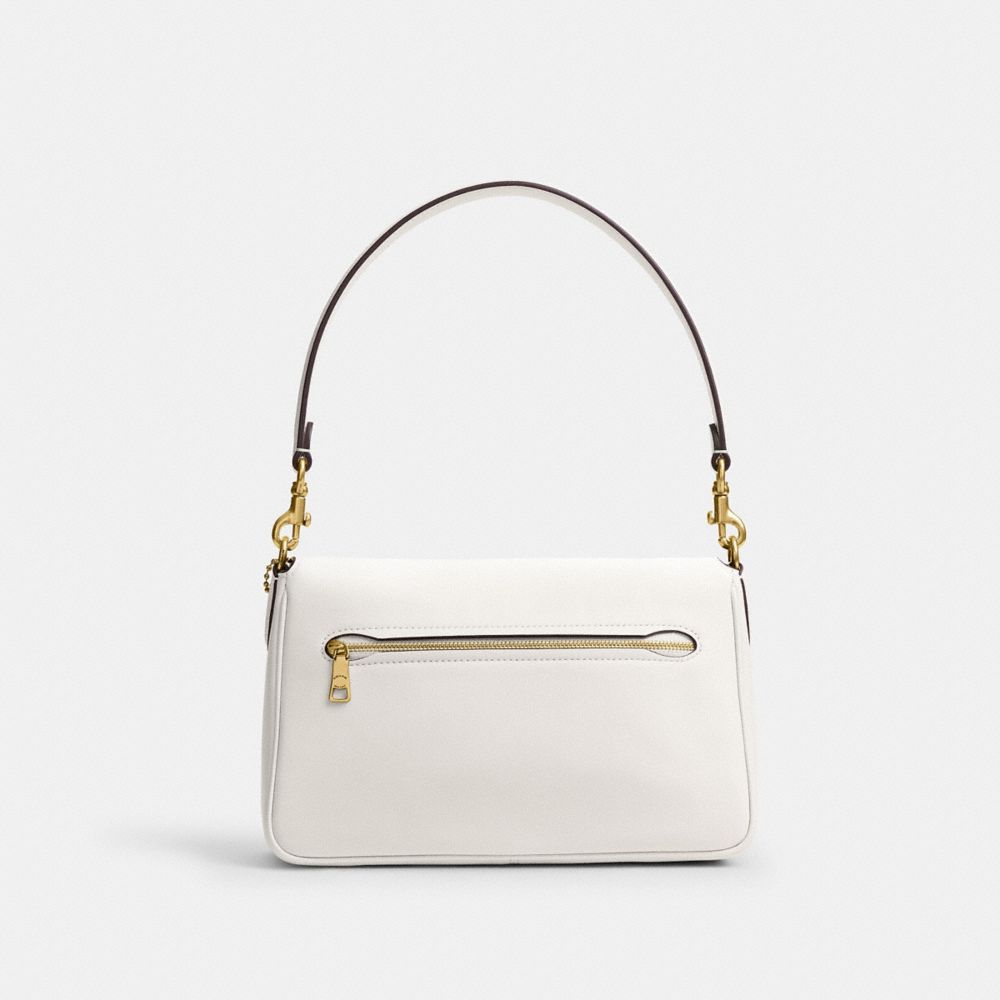 Coach Soft Tabby Shoulder Bag Brass Chalk