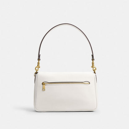 Coach Soft Tabby Shoulder Bag Brass Chalk