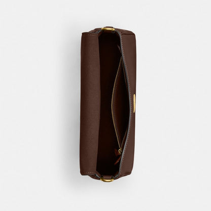 Soft Tabby Shoulder Bag Smooth Leather-Brass-Maple Smooth Leather-Brass-Maple