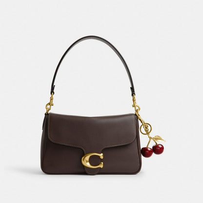 Soft Tabby Shoulder Bag Smooth Leather-Brass-Maple Smooth Leather-Brass-Maple