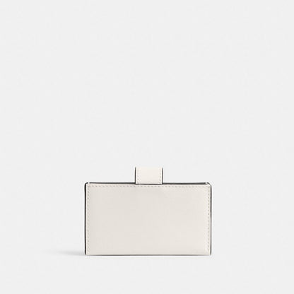 Coach Essential Multi Card Holder Brass Chalk