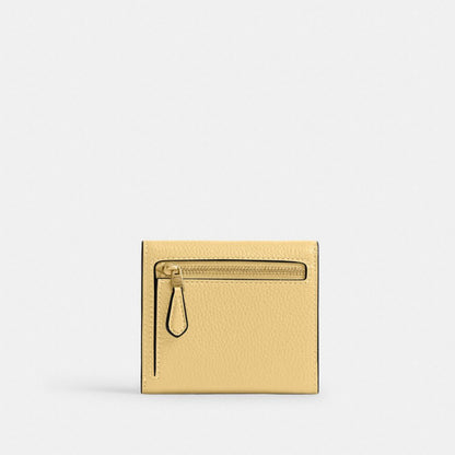 Coach Mila Small Flap Wallet Brass Vanilla