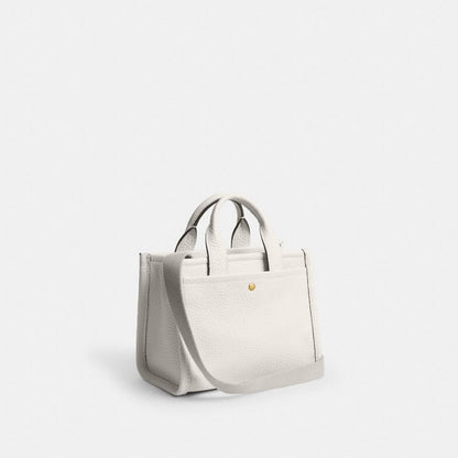 Coach Cargo Tote Bag 20 Brass Chalk