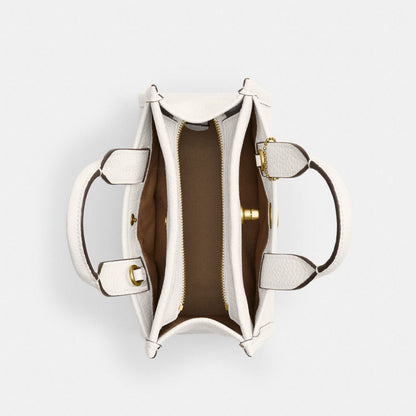 Coach Cargo Tote Bag 20 Brass Chalk