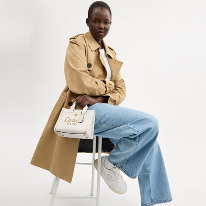 Coach Cargo Tote Bag 20 Brass Chalk