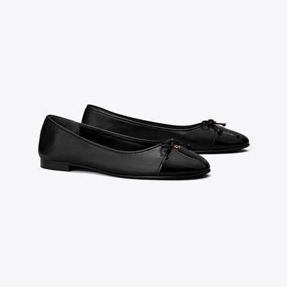Tory Burch Cap-Toe Ballet PERFECT BLACK / PERFECT BLACK
