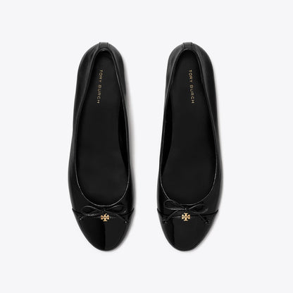 Tory Burch Cap-Toe Ballet PERFECT BLACK / PERFECT BLACK