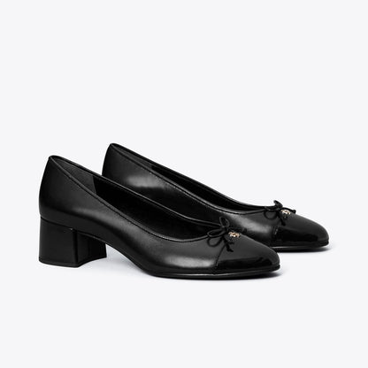 Tory Burch Cap-Toe Pump PERFECT BLACK / PERFECT BLACK