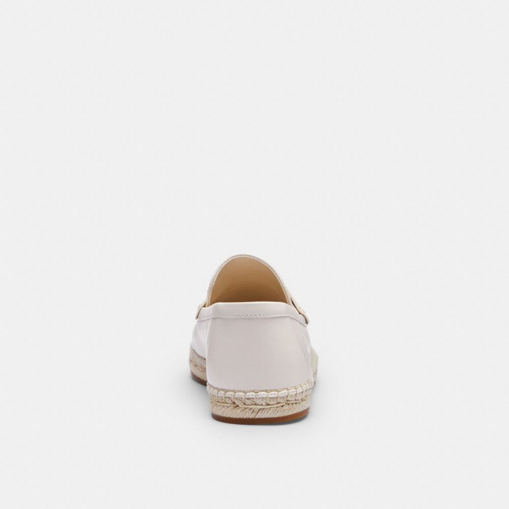 Coach Loafer Espadrille Chalk