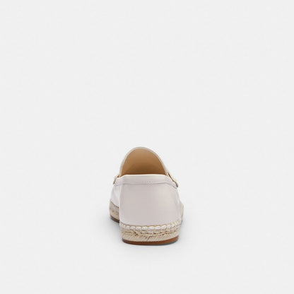 Coach Loafer Espadrille Chalk