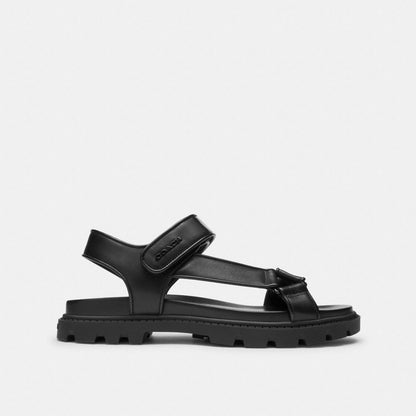 Coach Sport Sandal Black