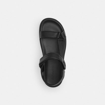 Coach Sport Sandal Black