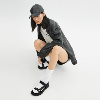 Coach Sport Sandal Black