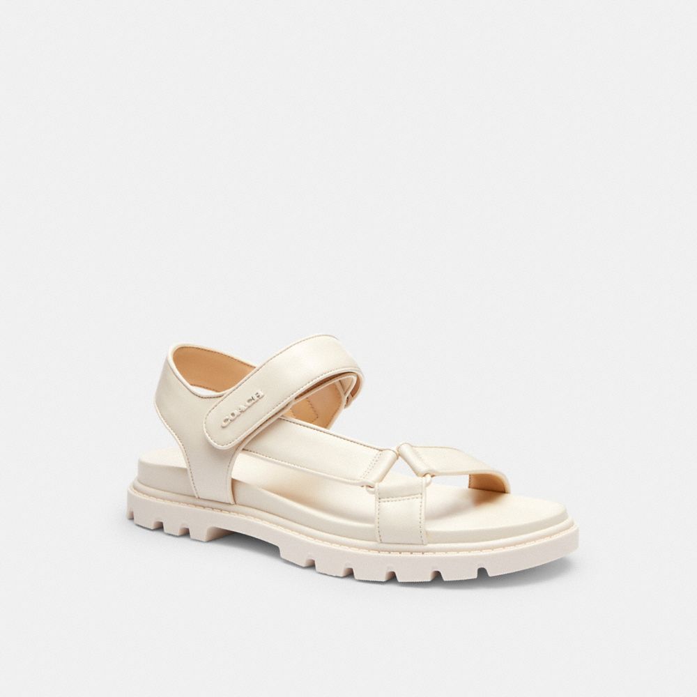 Coach Sport Sandal Chalk