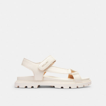 Coach Sport Sandal Chalk