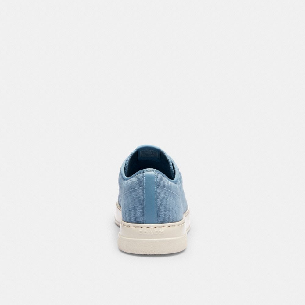 Coach Sneaker In Signature Jacquard Bluebell