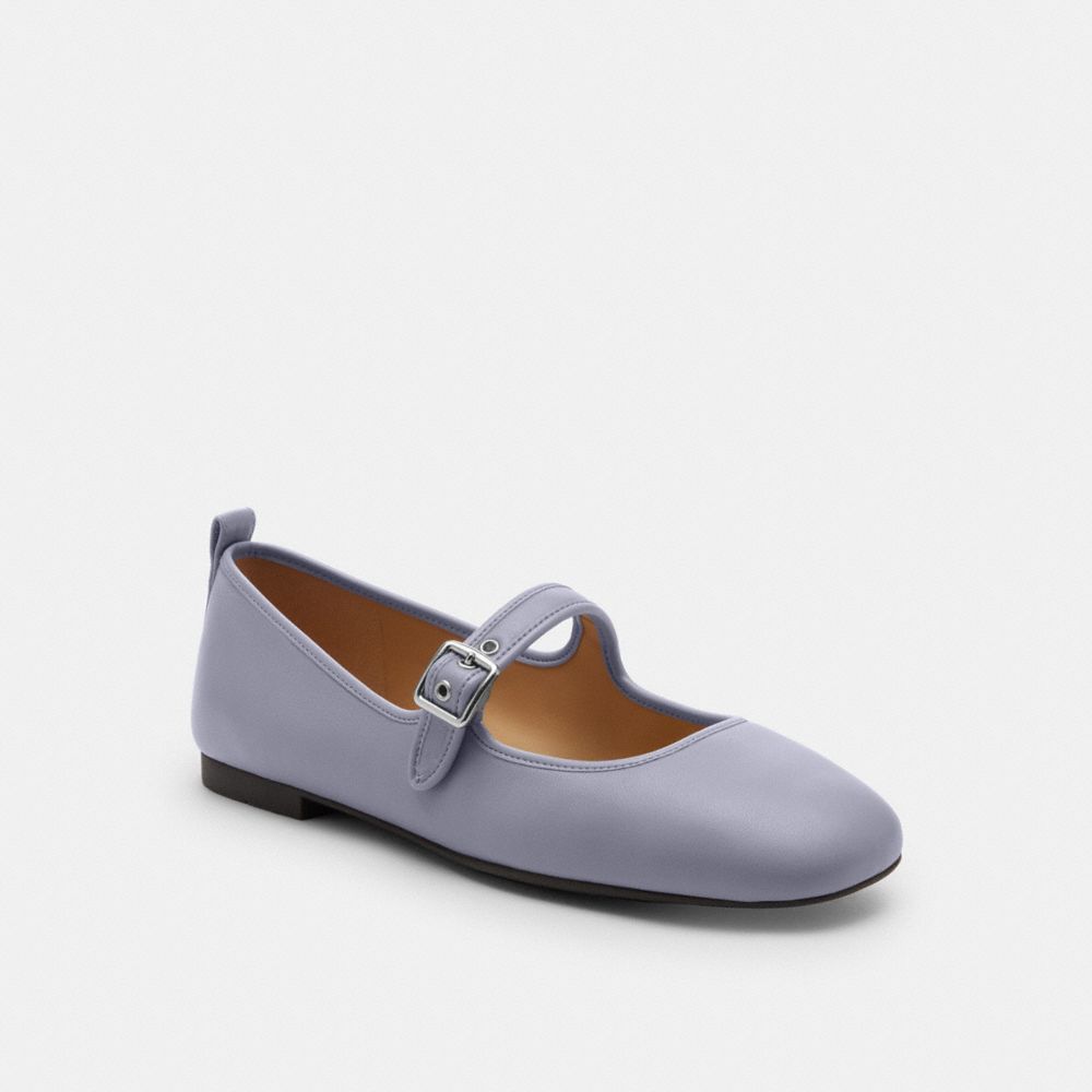 Coach C Rivet Mary Jane Muted Lilac