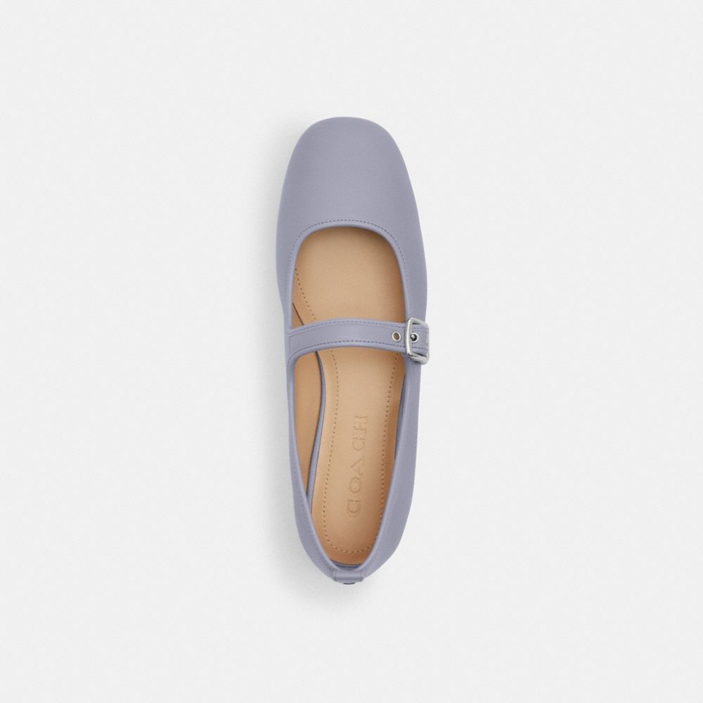 Coach C Rivet Mary Jane Muted Lilac