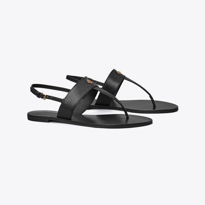 Tory Burch Capri Thong Sandal PERFECT BLACK