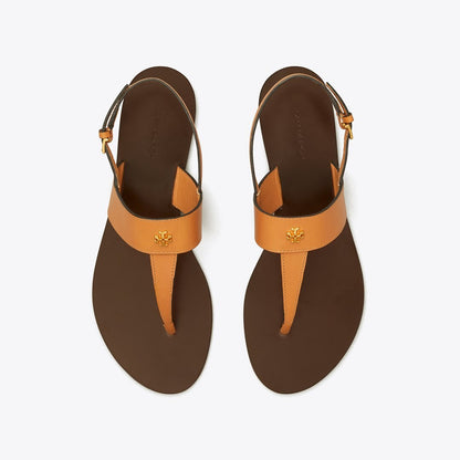 Tory Burch Capri Thong Sandal BRANDY