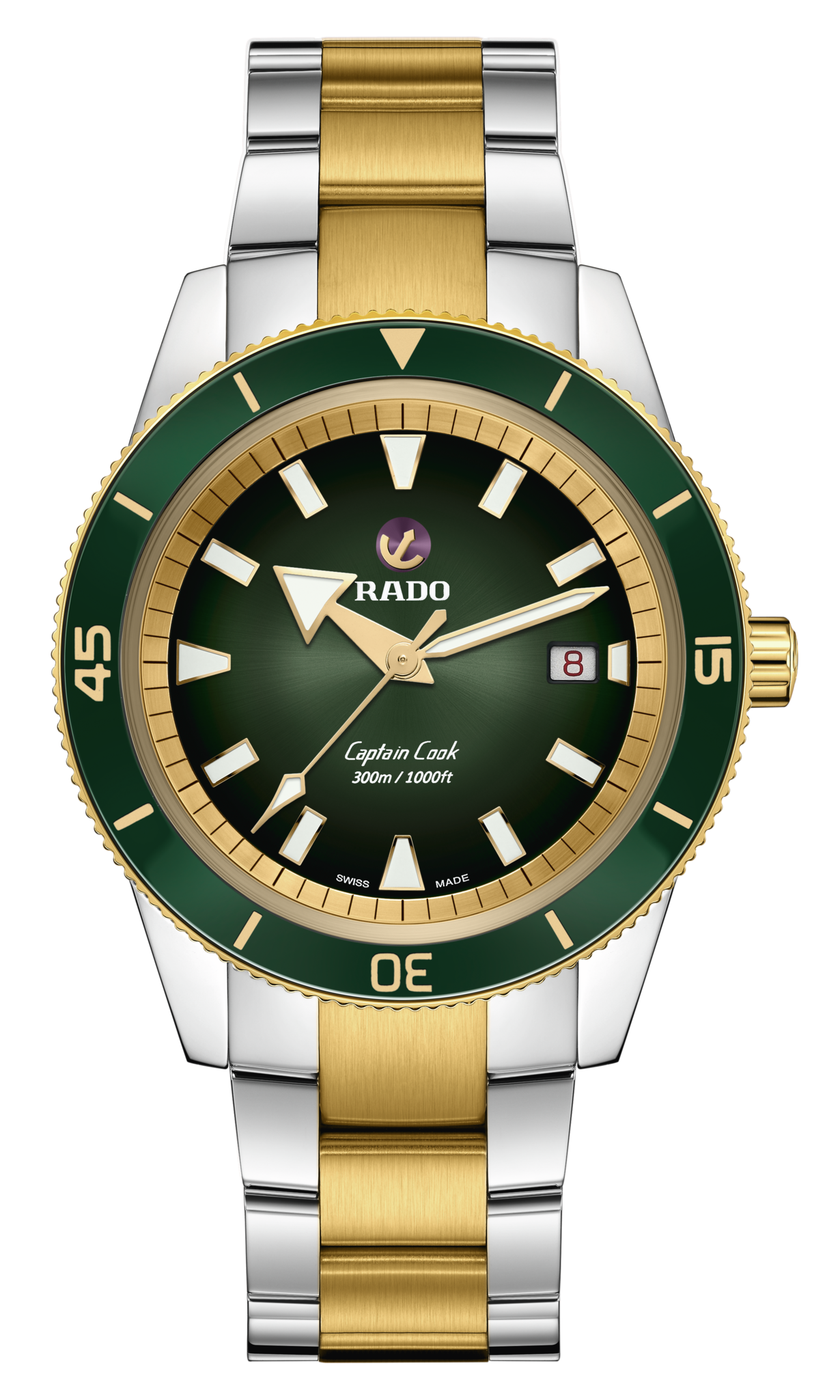 Seiko Rado Captain Cook Automatic Green r32138303