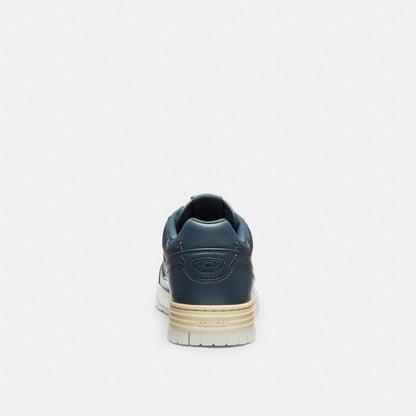 Men's Coach Soho Sneaker With Signature Canvas Denim Denim