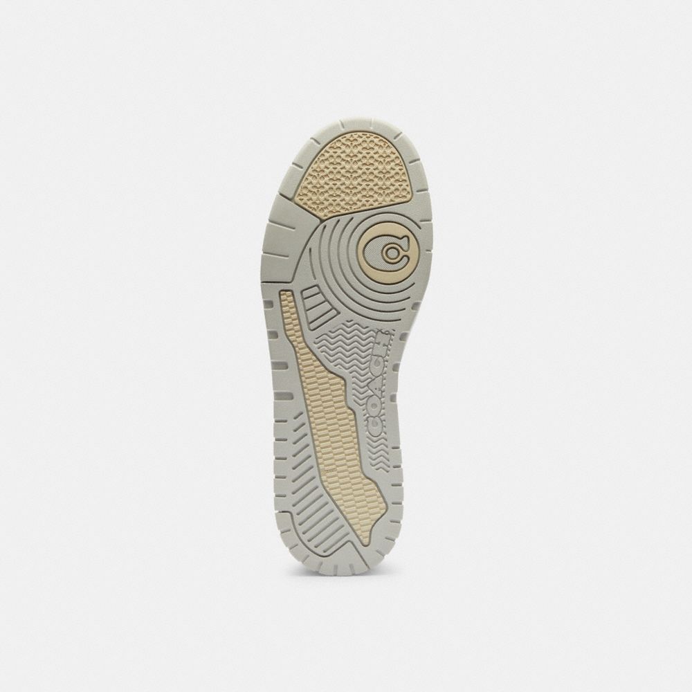 Coach Soho Sneaker With Signature Canvas Charcoal Black