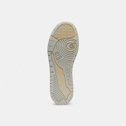 Coach Soho Sneaker With Signature Canvas Charcoal Black