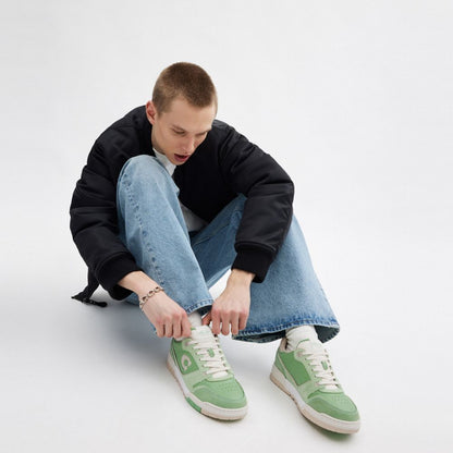 Men's Coach Soho Sneaker Vivid Green