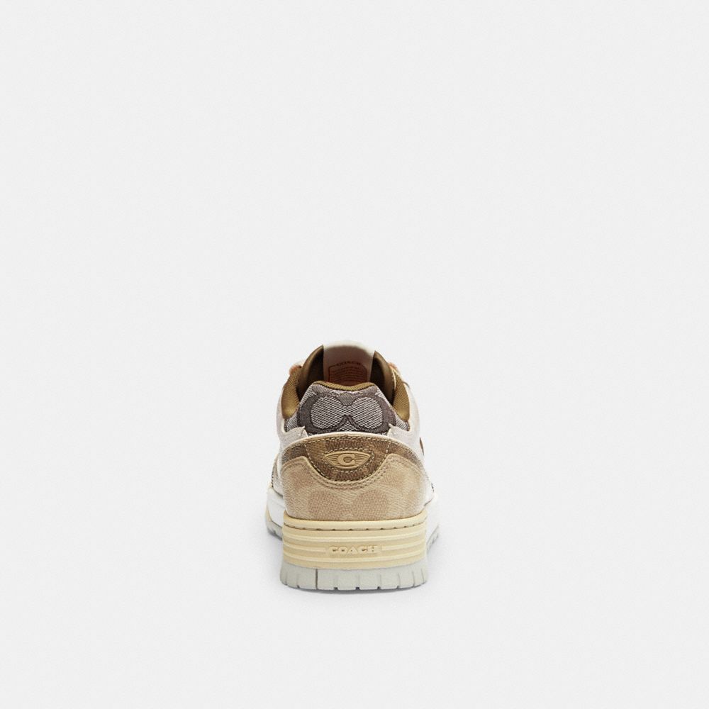 Coach Soho Sneaker In Mixed Signature Multi