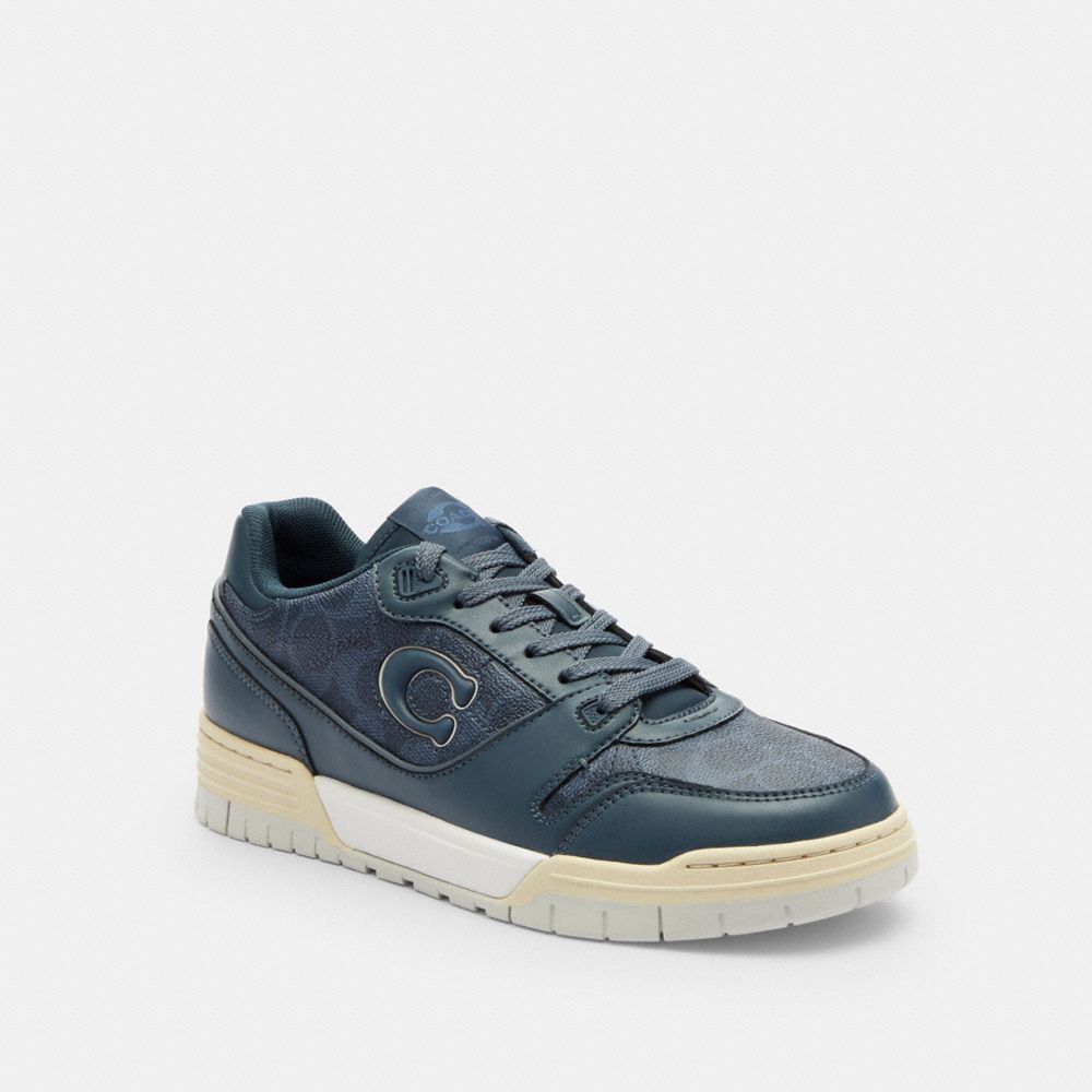 Women's Coach Soho Sneaker In Signature Canvas Denim Denim